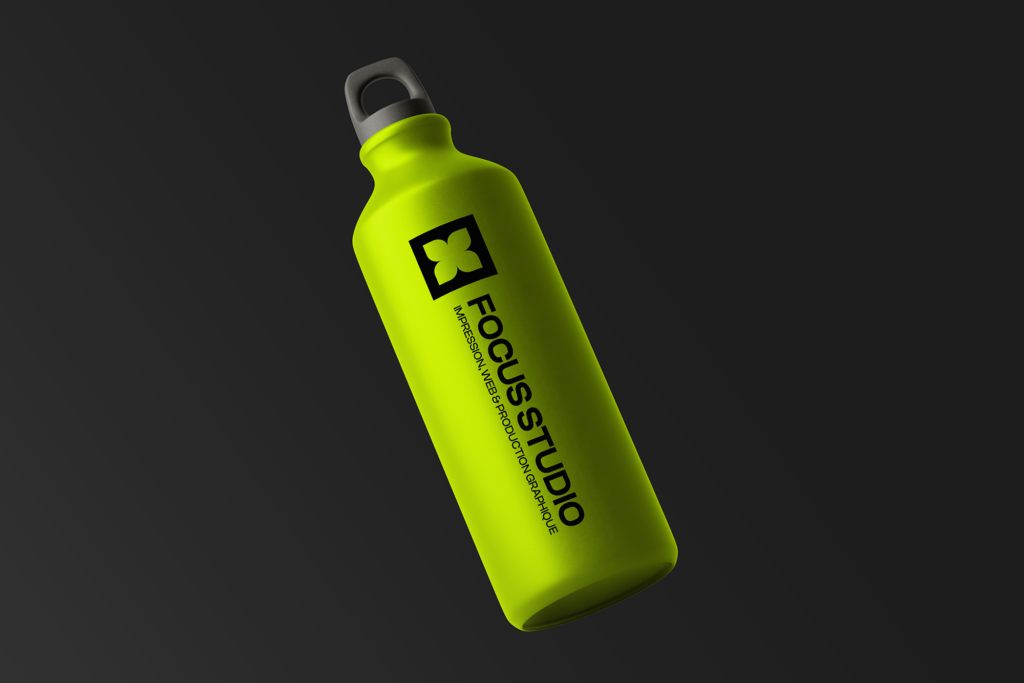 Gourdes personnalisées avec impression à Liège - Focus Studio