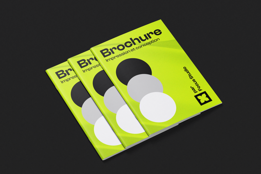 Création et impression de brochures d'entreprise à Liège - Focus Studio