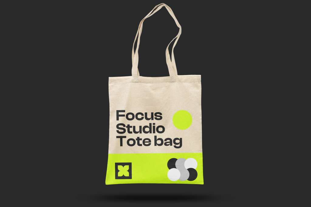 Impression de tote bags personnalisés à Liège - Focus Studio